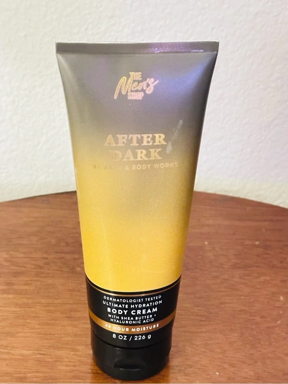 Bath & Body Works After Dark Gradient Yellow and Black Body Cream